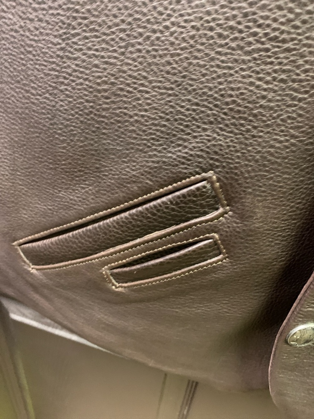 Coronado Leather Brown Leather Holster Vest - Picture 4 of 16